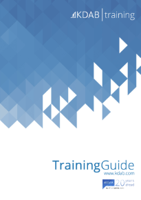 Download our Training Guide